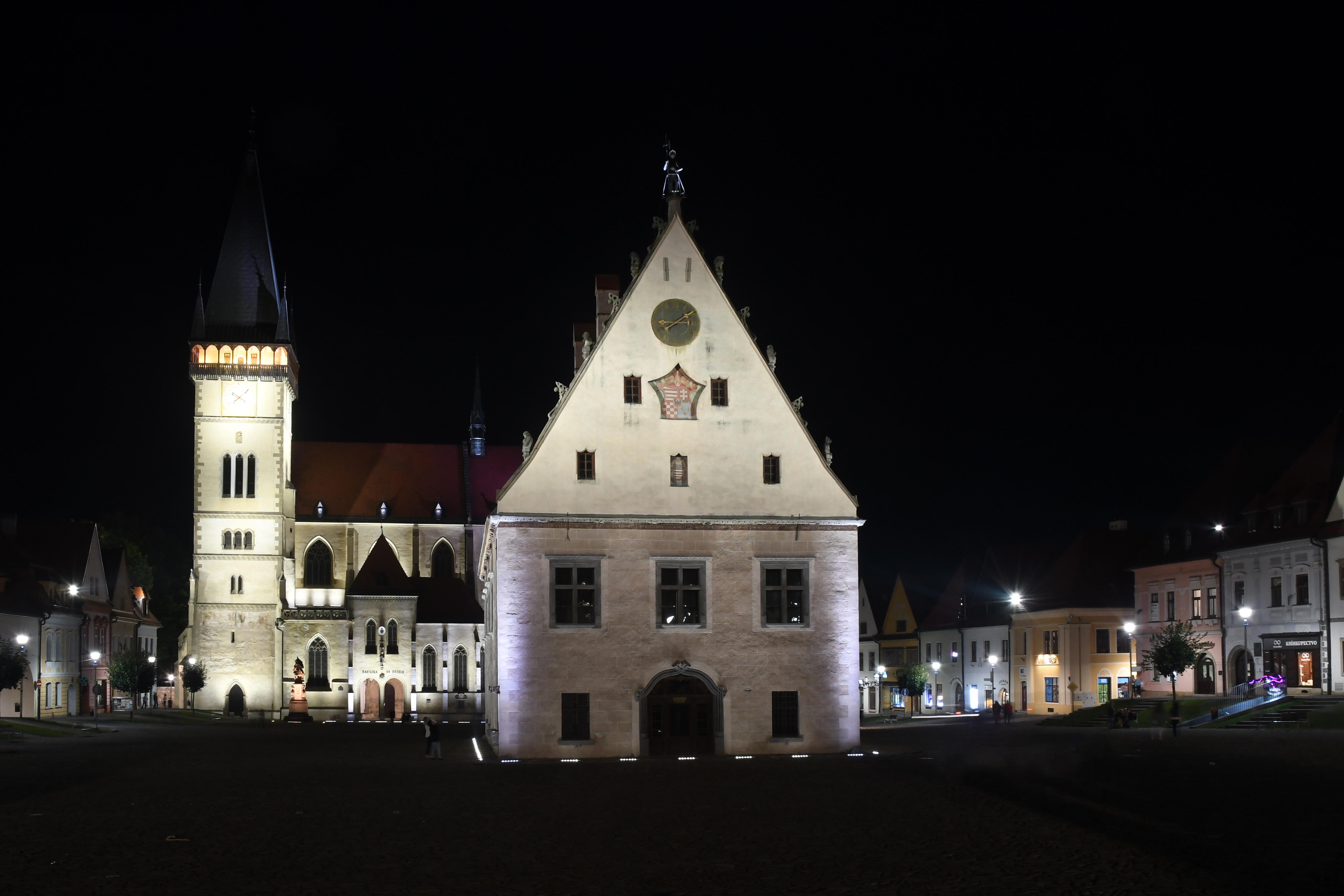 bazilika radnice Bardejov