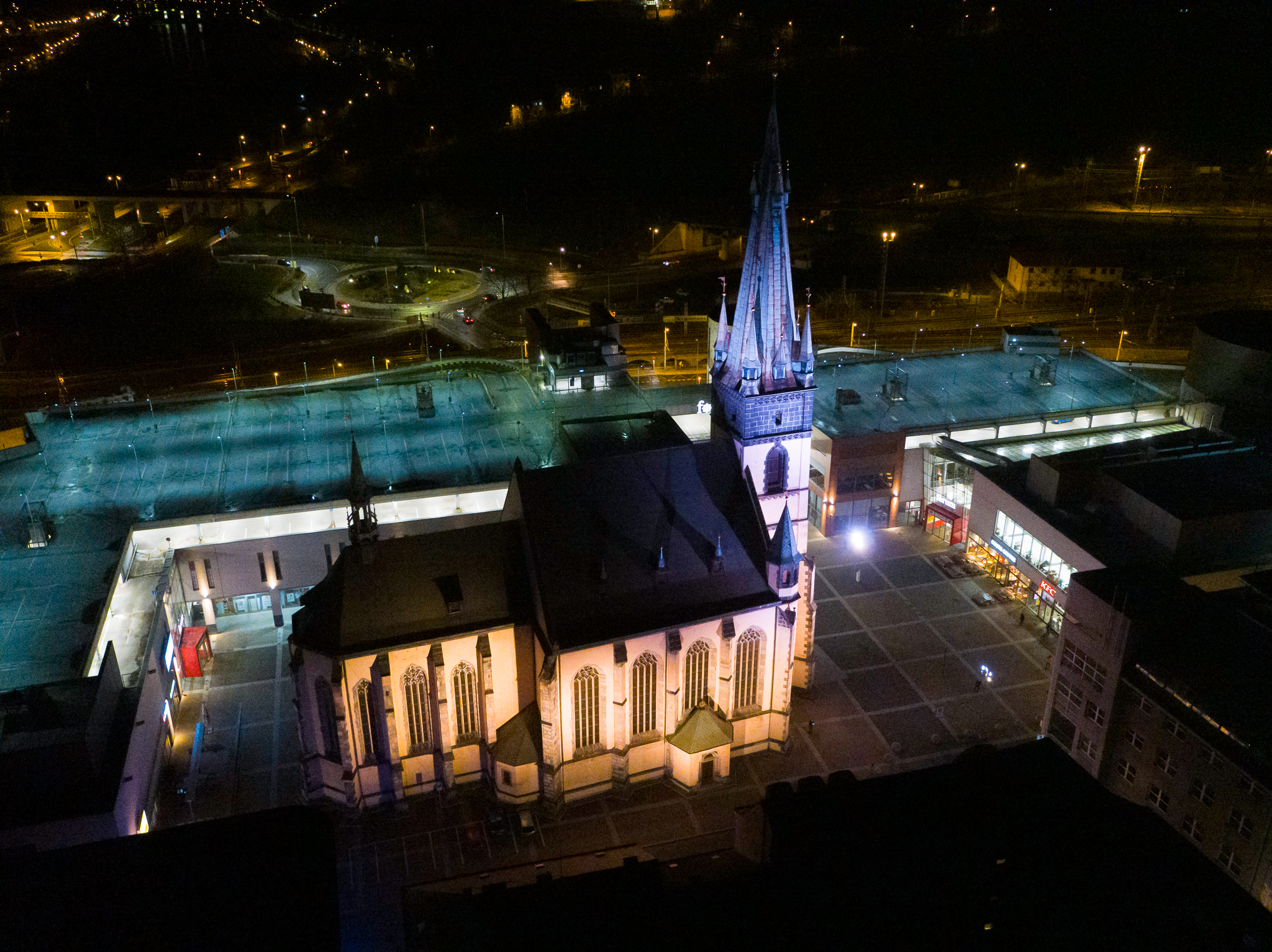 kostel Nanebevzetí Panny Marie Ústí nad Labem